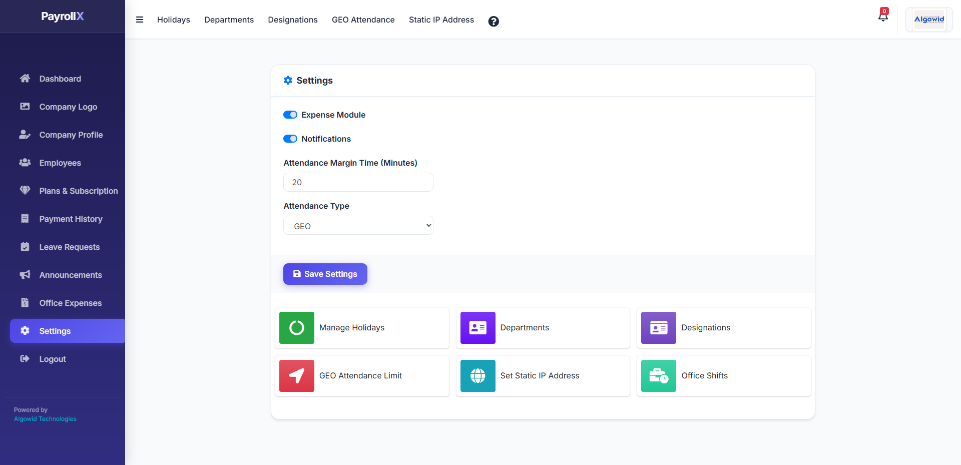 Configure attendance & HR rules